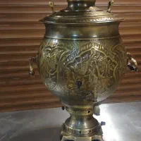 سماور برنجی 50 لیتری