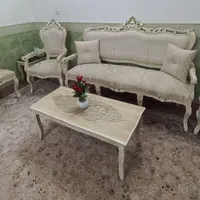 یک دست مبل ۷ نفره سلطنتی|مبلمان خانگی و میز عسلی|قم, آذر (نکویی)|دیوار