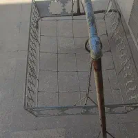 گهواره فلزی|تخت و صندلی بچه|اهواز, کوی سعدی|دیوار