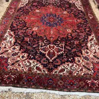 قالی هریس کهنه گوشدار