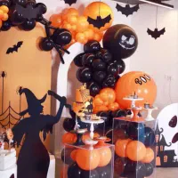 بادکنک آرایی وگل آرایی ودکور هالووین|خدمات پذیرایی، مراسم|تهران, اختیاریه|دیوار