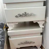 تختخواب و پاتختی و میز توالت|تخت و سرویس خواب|آستانه اشرفیه, |دیوار