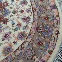 فرش دستبافت دایره ۱/۵×۱/۵ رج ۴۰ طرح خطیبی|فرش|تبریز, |دیوار