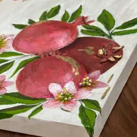 تابلو زیبای انار(نماد ثروت،عشق و چشم زخم )|تابلو، نقاشی، عکس|تهران, محمودیه|دیوار