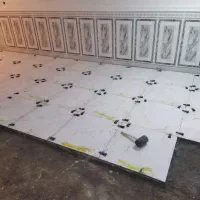 گچ کاری، سفیدکاری، سرامیک، کاشی، سنگ کاری