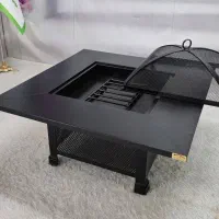 آتشدان فلزی هیزمی دیبا