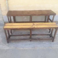 میز و نیمکت کافه قهوه فروشی فست فود مغازه|میز و صندلی غذاخوری|شاهین‌شهر, نبوت|دیوار