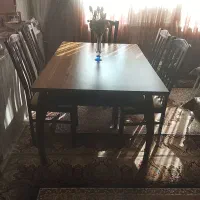 میز ناهار خوری ۶ نفره چوبی.|میز و صندلی غذاخوری|پردیس, فاز ۳|دیوار