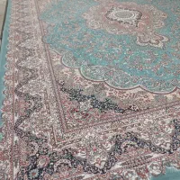 ۲تخته فرش ۱۲متری ۷۰۰شانه آبی|فرش|لنجان, |دیوار