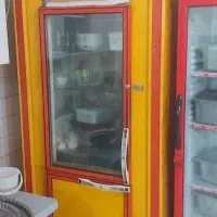 یخچال ویترینی دوطرف دو درب .