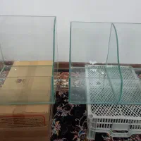 قفسه(استند) شیشه ای مخصوص آجیل و نردبان ۴ پله|فروشگاه و مغازه|مشهد, هفت تیر (آب و برق)|دیوار