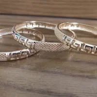 النگو  عماراتی طرح ورساچ ابکاری طلا۲۴عیار دانه ۳۵۰|جواهرات|مشهد, آبکوه|دیوار