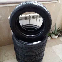 دوجفت لاستیک سالم در حدسایز 205/55R16مارک جیتی|قطعات یدکی و لوازم جانبی|قم, شهرک امام حسن|دیوار