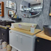 روشویی77%دستشویی روشور کابینتی/pvc توالت فرنگی|لوازم سرویس بهداشتی|مشهد, کلاهدوز|دیوار