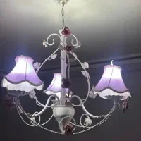 لوستر ۳شاخه|لوستر و چراغ آویز|گرگان, |دیوار