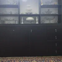 بوفه ظرف یا کتابخانه . میز اداری ۸نفره|دفتر کار|بابل, |دیوار