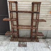 استند گل + گلدان