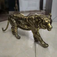 ببر برنجی دکوری