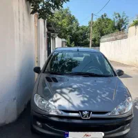پژو ۲۰۶ خاکستری مدل ۱۳۸۶