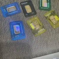 شمش های یک و دو و پنج گرمی 24 عیار