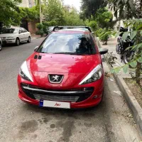 ۲۰۷ پانوراما دنده ۱۴۰۱ قرمز|خودرو سواری و وانت|تهران, فرحزاد|دیوار