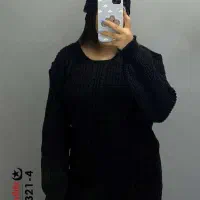 بلوز بافت درشت  سایز بزرگ آییلدیز کد 7321|لباس|سهند, |دیوار