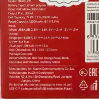 اصلی Redmi 20000 بهمراه کابل، آکبند و نو|لوازم جانبی موبایل و تبلت|مشهد, نیروی هوایی|دیوار