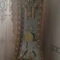 ساعت ایستاده کنسول دار برنز