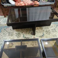 میز وسط بهمراه چهار عدد گل میز