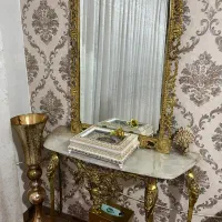 اینه کنسول برنجی