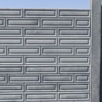 دیوار پیش ساخته بتنی کلاسیک نصب سریع|مصالح و تجهیزات ساختمان|زاوه, |دیوار