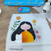 آموزش نقاشی روی پارچه حضوری|خدمات آموزشی|بندرعباس, |دیوار
