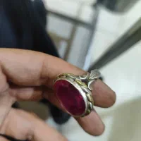 انگشتر توپاز صورتی|جواهرات|اهر, |دیوار