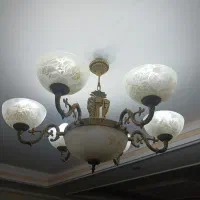 لوستر 6 شاخه