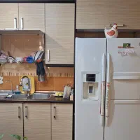 فروشنده کابینت  دست دوم با هود و سینک بسیار تمیز|مصالح و تجهیزات ساختمان|کرج, کوی کارمندان شمالی|دیوار