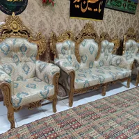 مبلمان 7 نفره سلطنتی / در حد|مبلمان خانگی و میز عسلی|تهران, نعمت‌آباد|دیوار