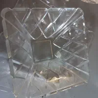 بلور دوتکه میوه خوری