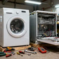 تعمیرات ماشین لباشوئی و ظرفشوئی