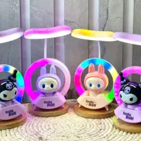 چراغ خواب و چراغ مطالعه کرومی و لبوبو