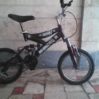 دوچرخه 16 کاملاً سالم دنده ای کمک دار.|دوچرخه، اسکیت، اسکوتر|قزوین, |دیوار