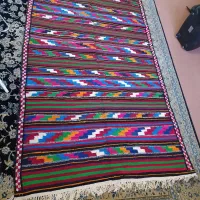 گلیم دستباف پشمی قدیمی