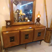 آینه کنسول مکعبی ۳ درب