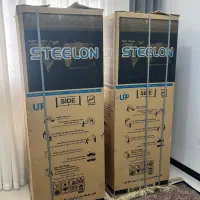 یخچال دو قلو استیلون درب شیشه|یخچال و فریزر|جیرفت, |دیوار