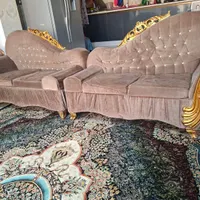 مبل لم شزلون عربی باگل میز ست خودش|مبلمان خانگی و میز عسلی|شیراز, حجت آباد|دیوار