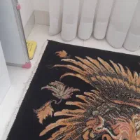 قالی نه متری|فرش|کرمان, |دیوار