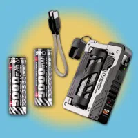 پاوربانک خشابی ( باتری قابل تعویض )