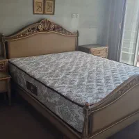سرویس تخت، پاتختی و میزتوالت همراه با صندلی ۲ نفره|تخت و سرویس خواب|تهران, عباس‌آباد|دیوار