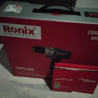دریل رونیکس جفت باطری نو با گارانتی طلایی