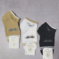 فروش جوراب مچی نخ پنبه زنانه اعلا