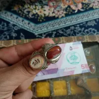 انگشتر نقره ۹۰ رکاب گوزنی